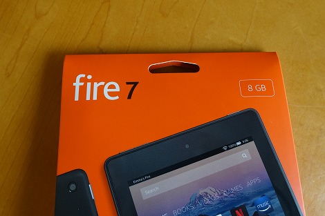 Amazon Fire 7 タブレット(2017年モデル) 開封